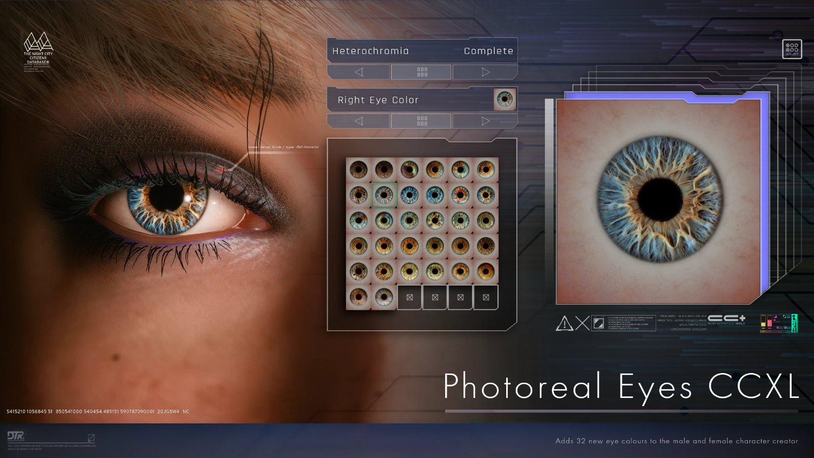 Photoreal Eyes CCXL