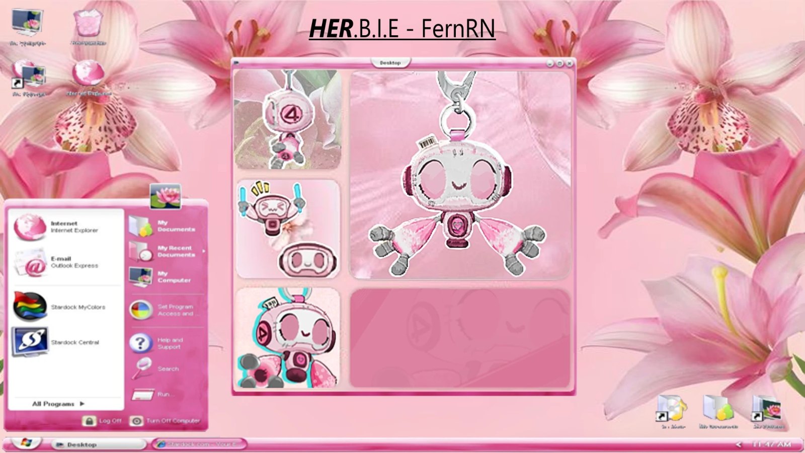 Pink HER.B.I.E - Invisible Woman Accessory