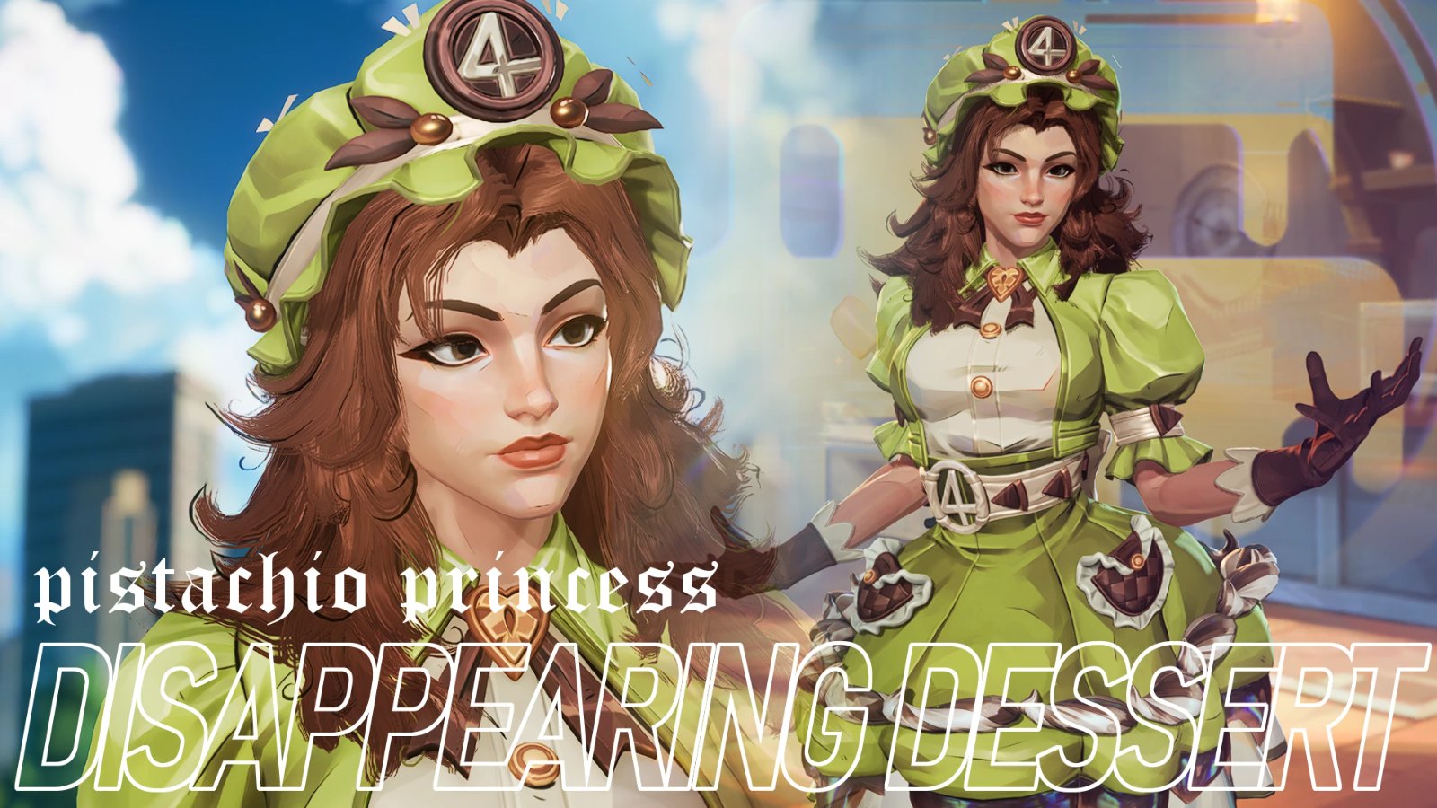 Pistachio Princess - Invisible Woman (Disappearing Dessert)
