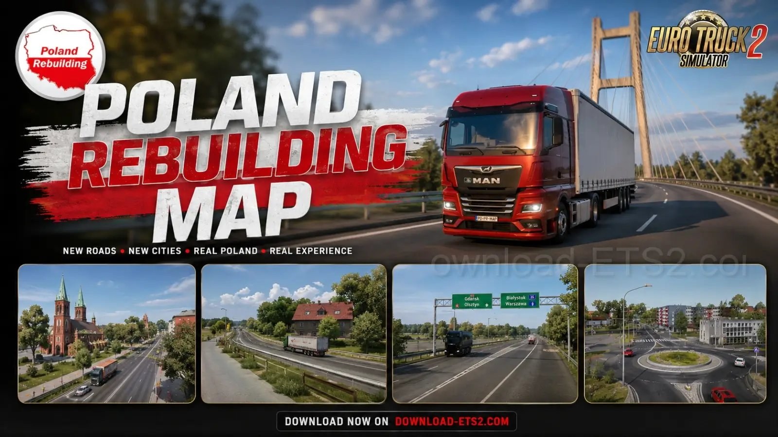 Poland Rebuilding Map screenshot