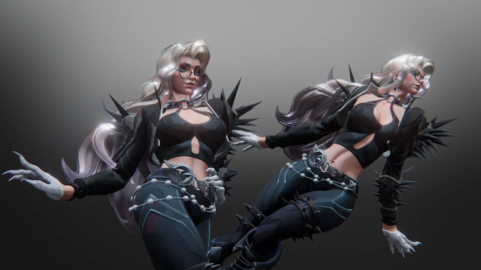 Punk Purrfection Black Cat (Default)
