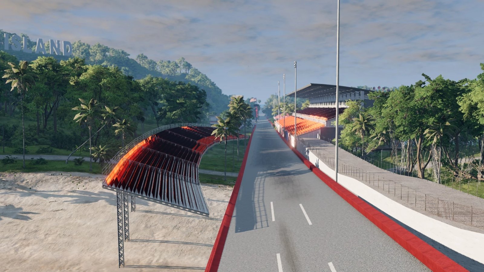 Quadoval Island Super Speedway screenshot