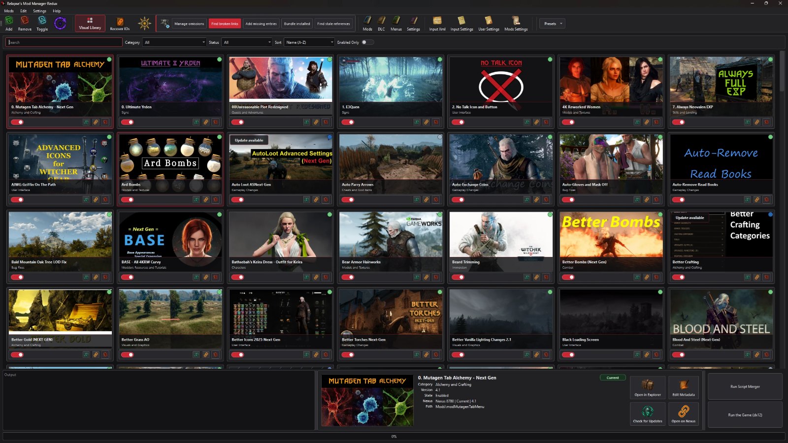 Relapse's Mod Manager Redux