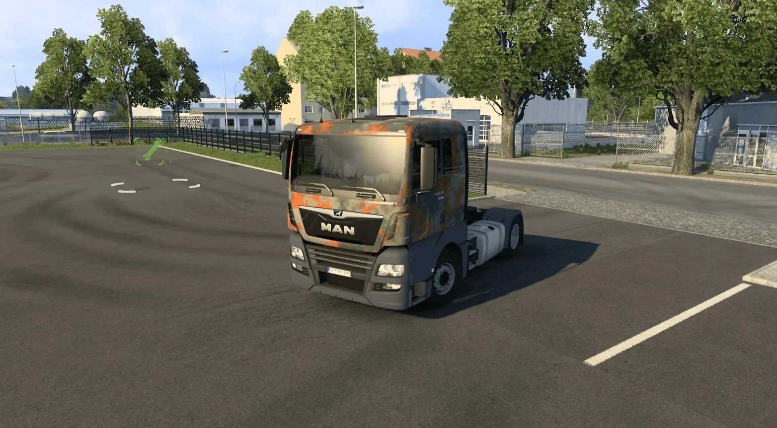 Rust MAN TGX 6 Euro Skin screenshot