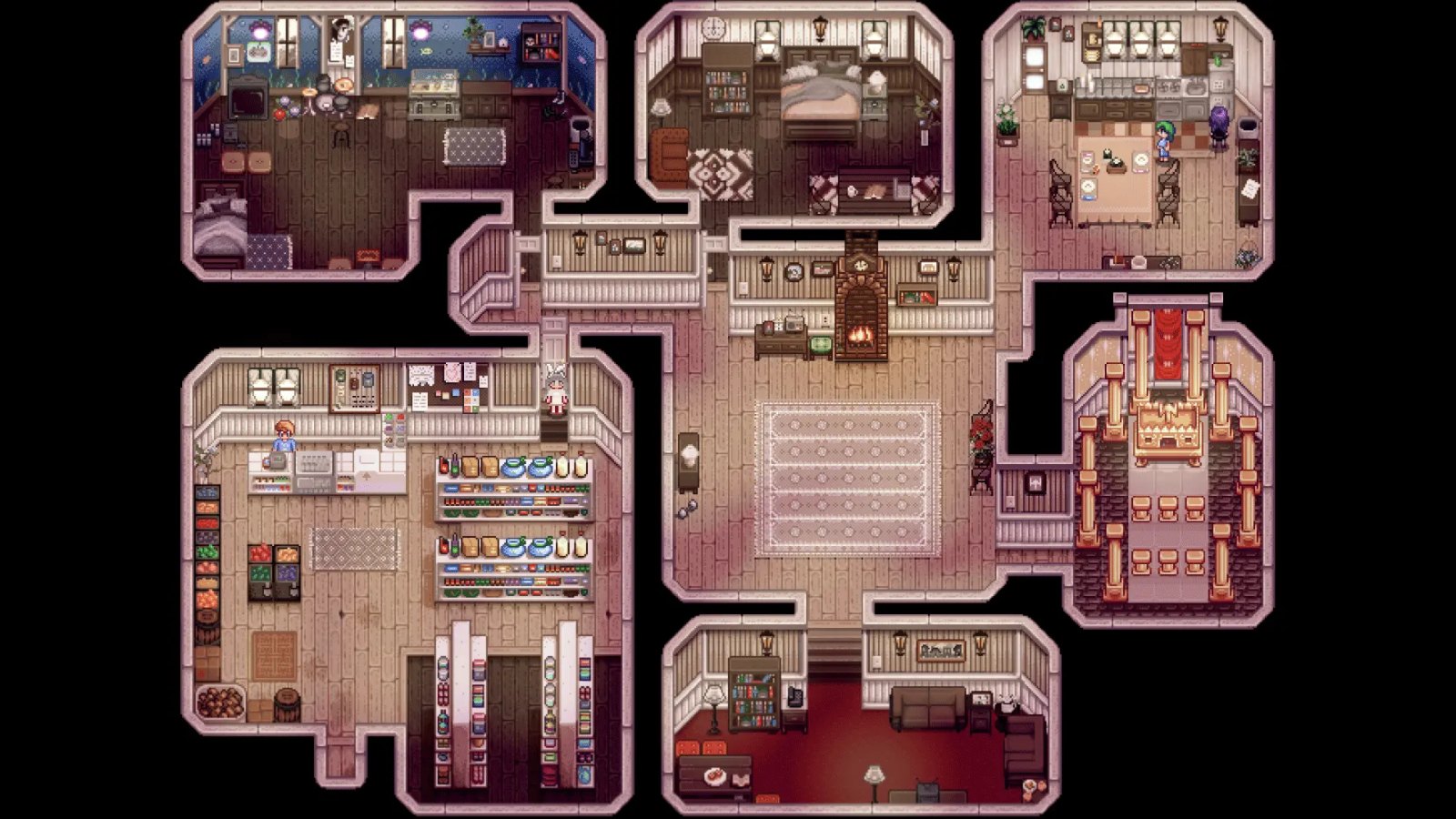 Rustic Country Town Interiors screenshot