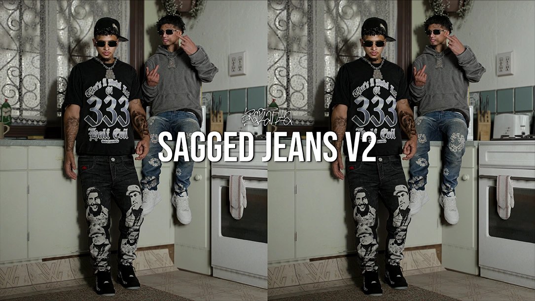 Sagged Jeans V2 for MP Male