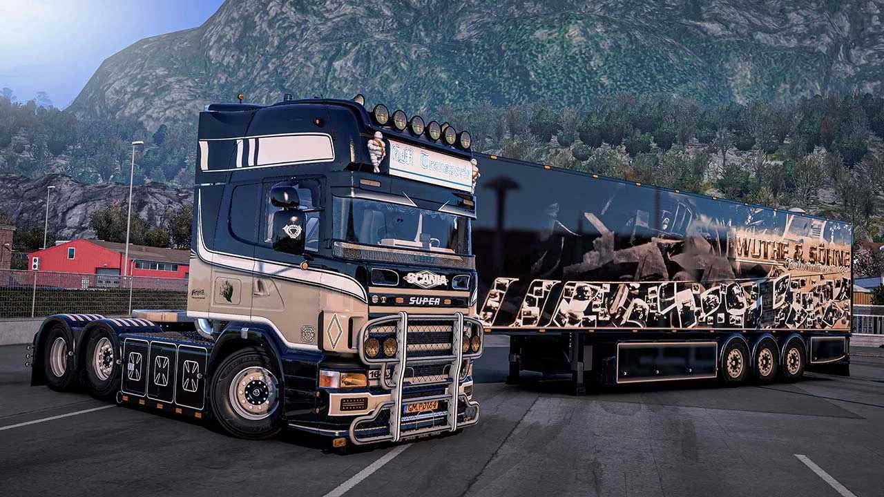 Scania Lion 164L V8 Special Megamod