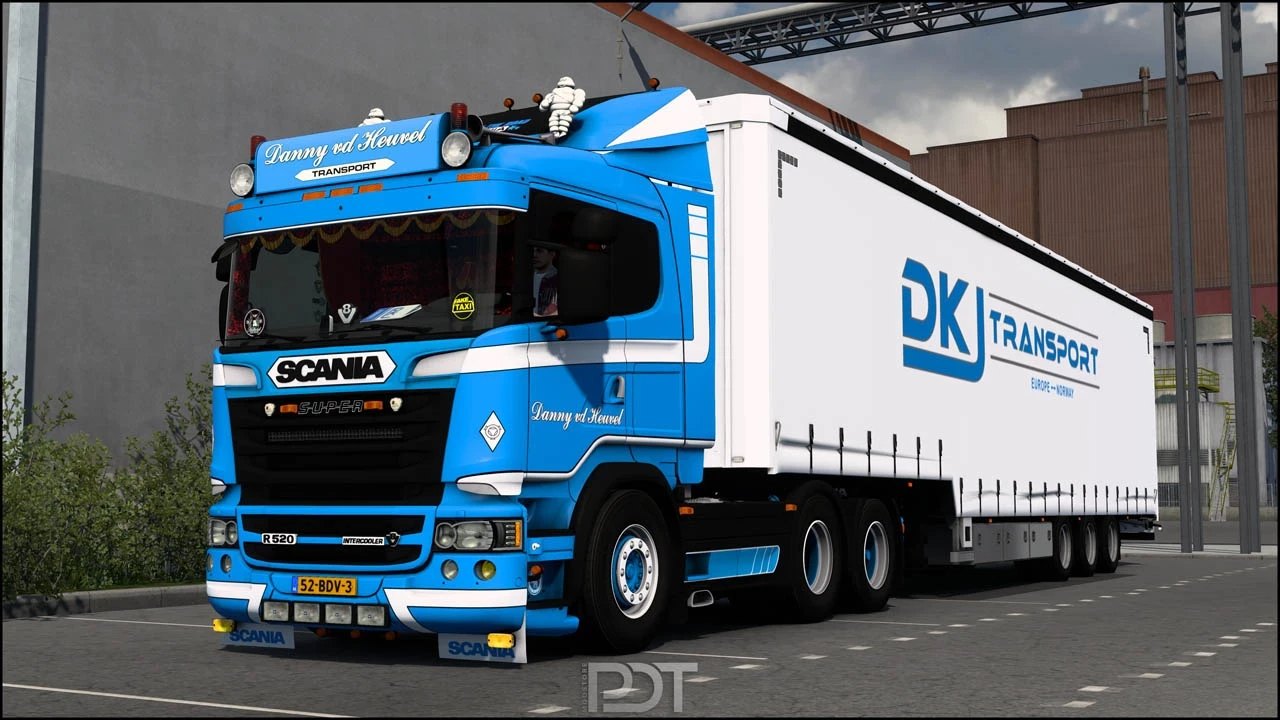 Scania R520 Danny vd Heuvel
