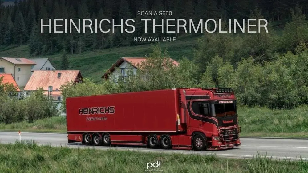 Scania S650 Heinrichs Thermoliner