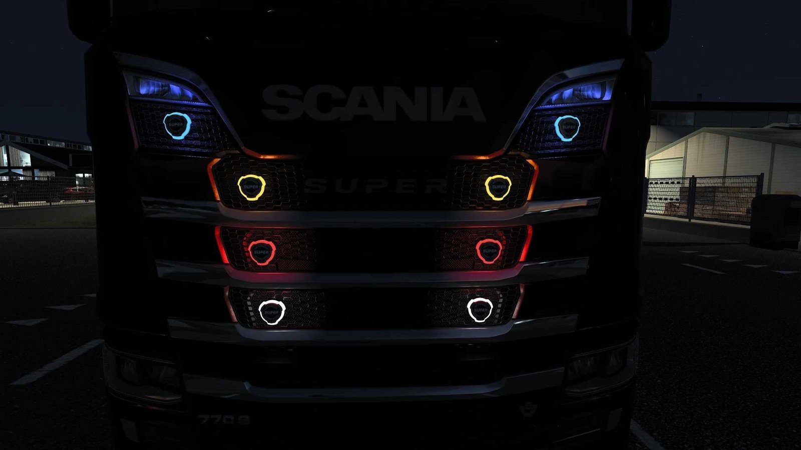 Scania SR Luminated Badges screenshot