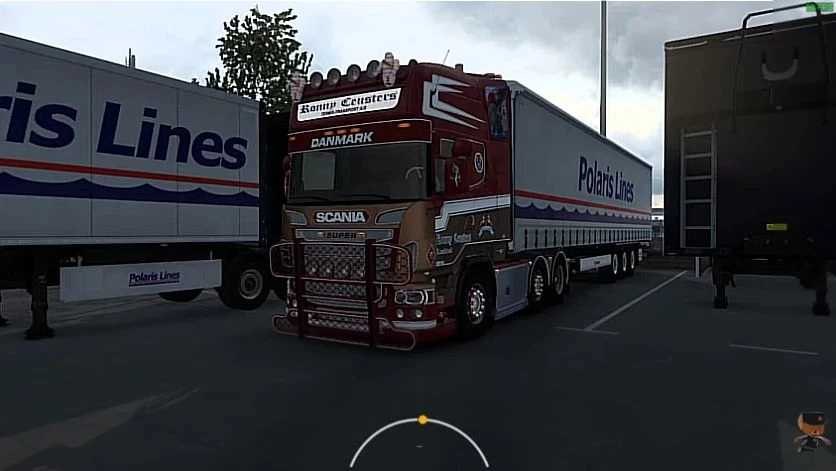 Scania V8 Open pipe sound SJ Concept