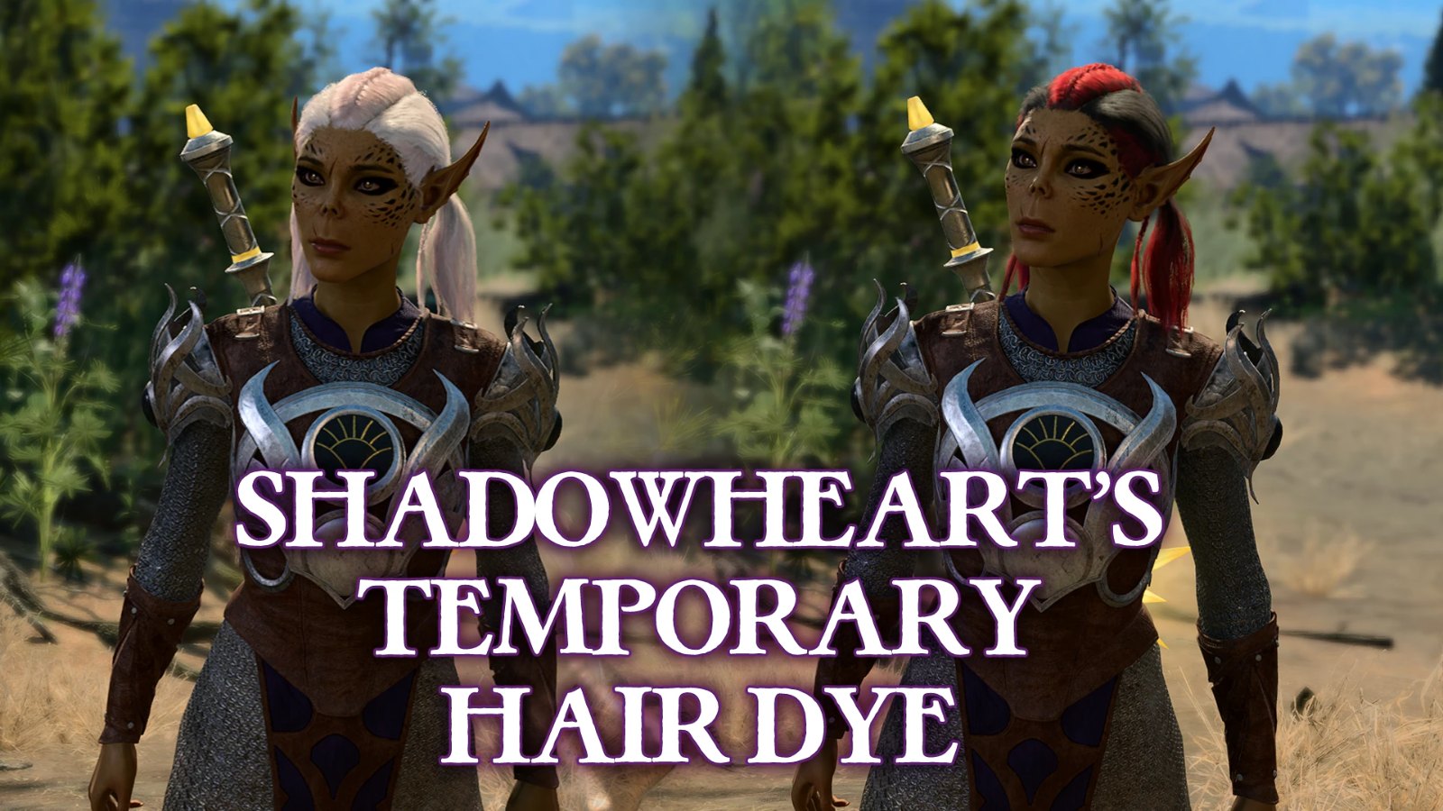 Shadowheart Shapeshift Haircolor Fix screenshot