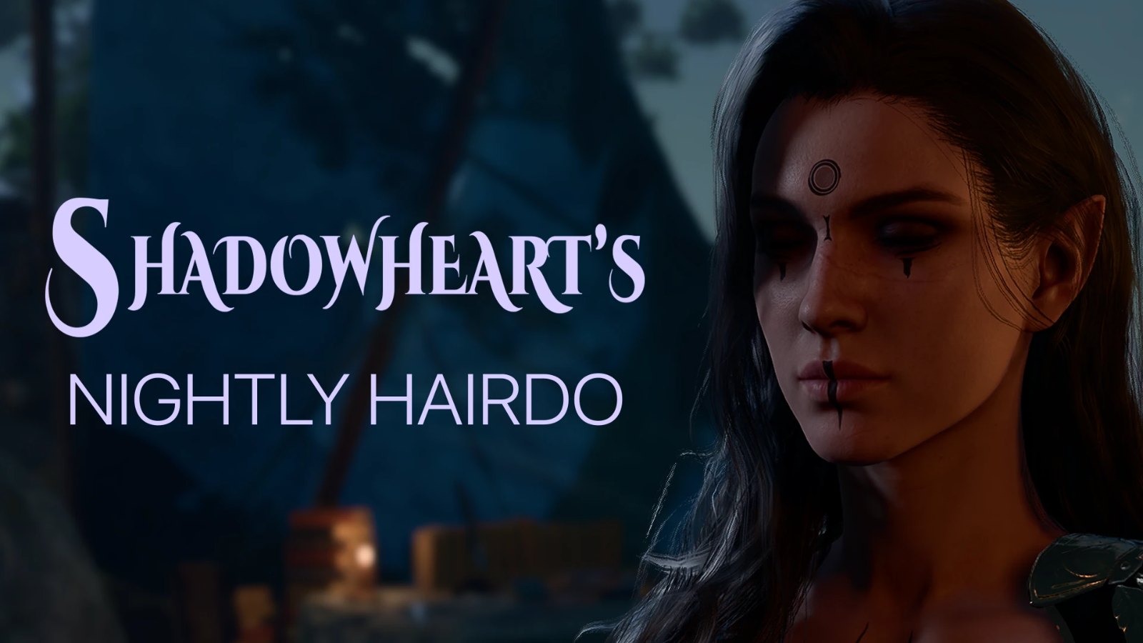 Shadowheart's Nightly Hairdo