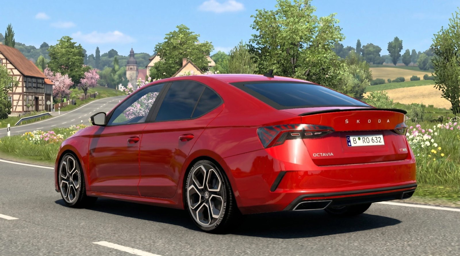 Skoda Octavia 2022 screenshot