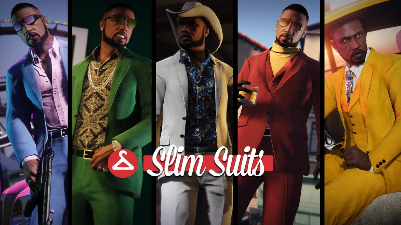 Slim Suits For MPMales screenshot
