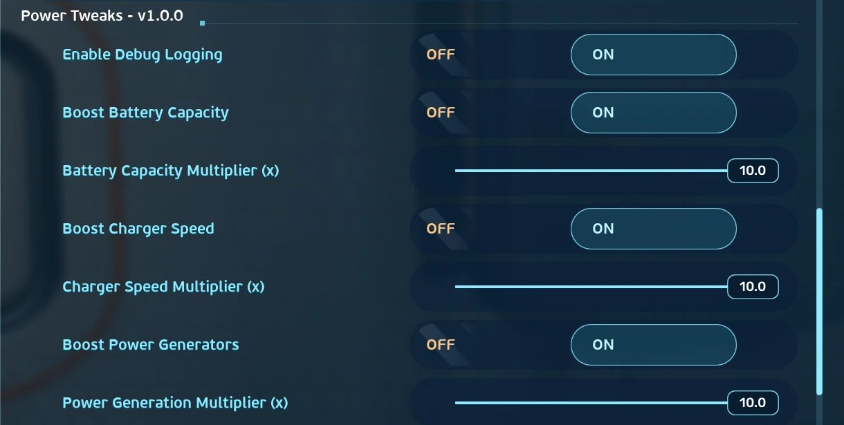 SN2PowerTweaks