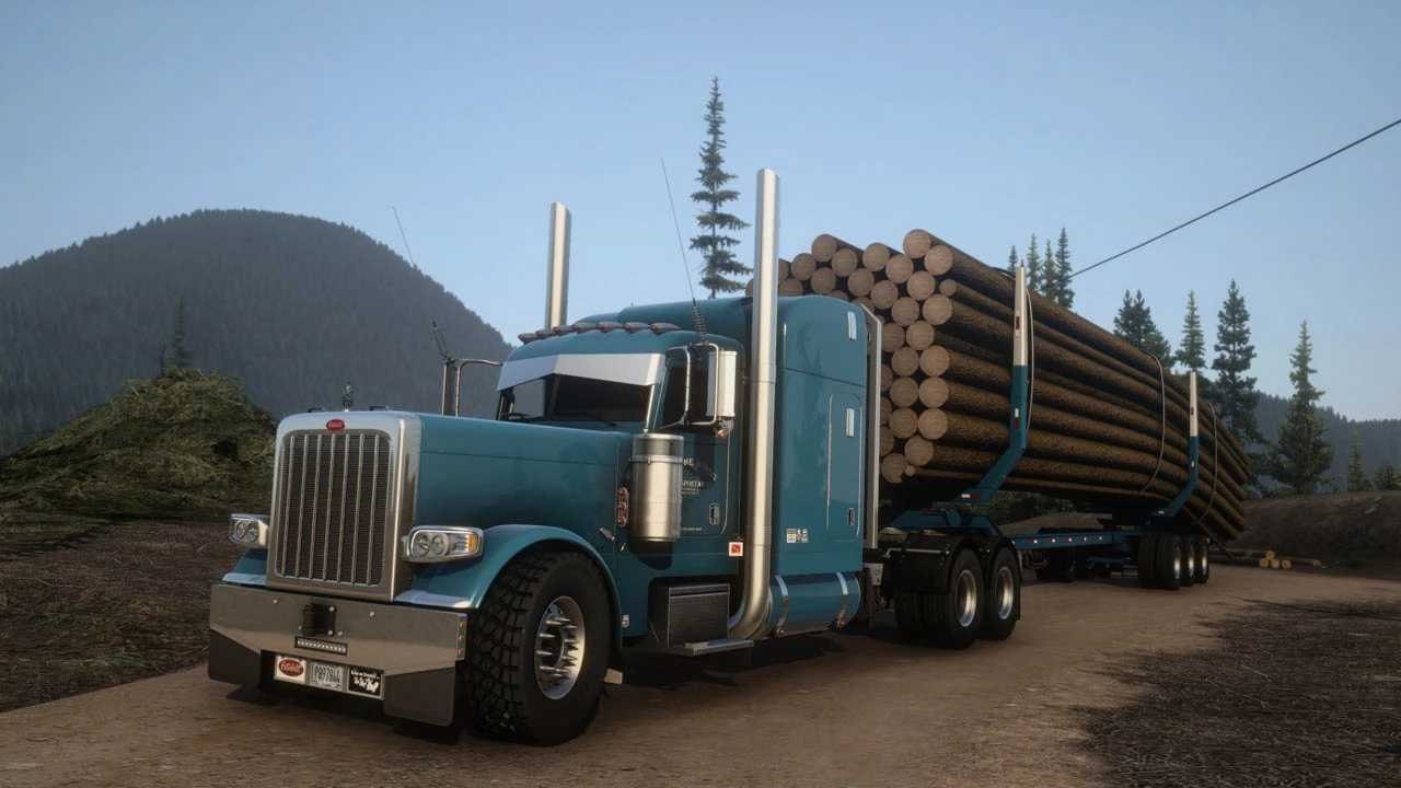 Southern Logging Trailer Reup screenshot