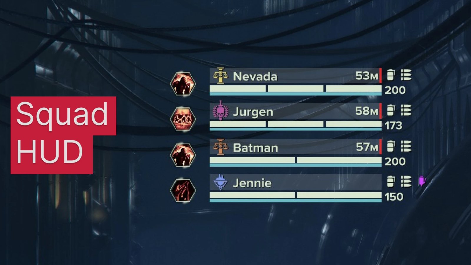 Squad HUD