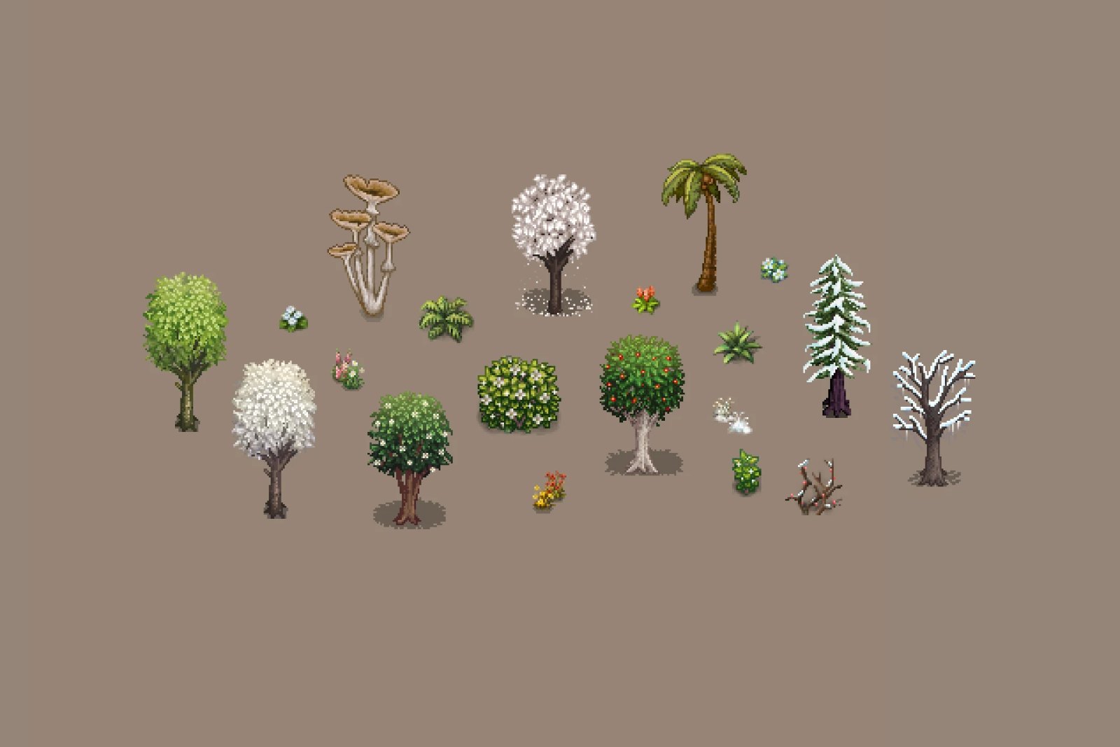 Stardew Foliage Redone - Foliage Only