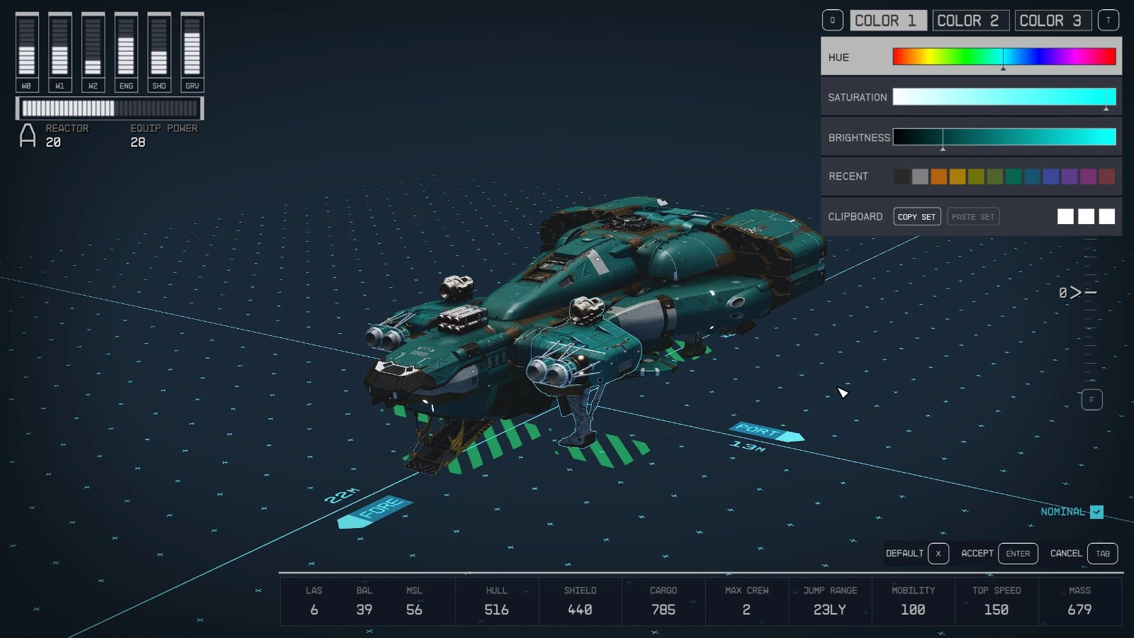 StarUI Ship Builder - Free Lanes Compatibility Patch screenshot