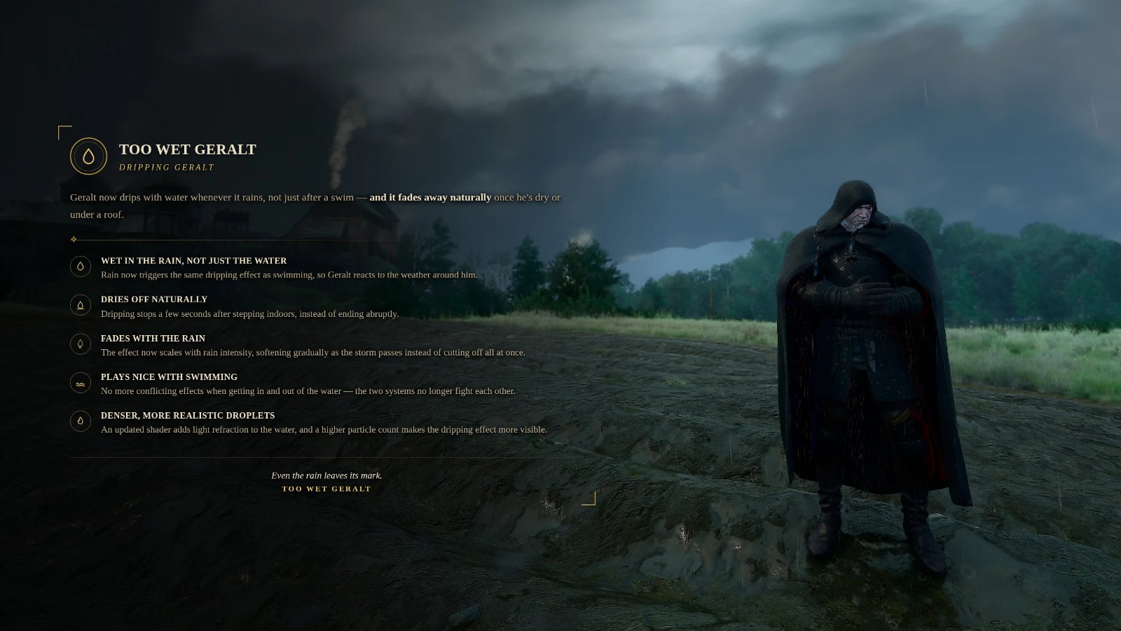 Too Wet Geralt