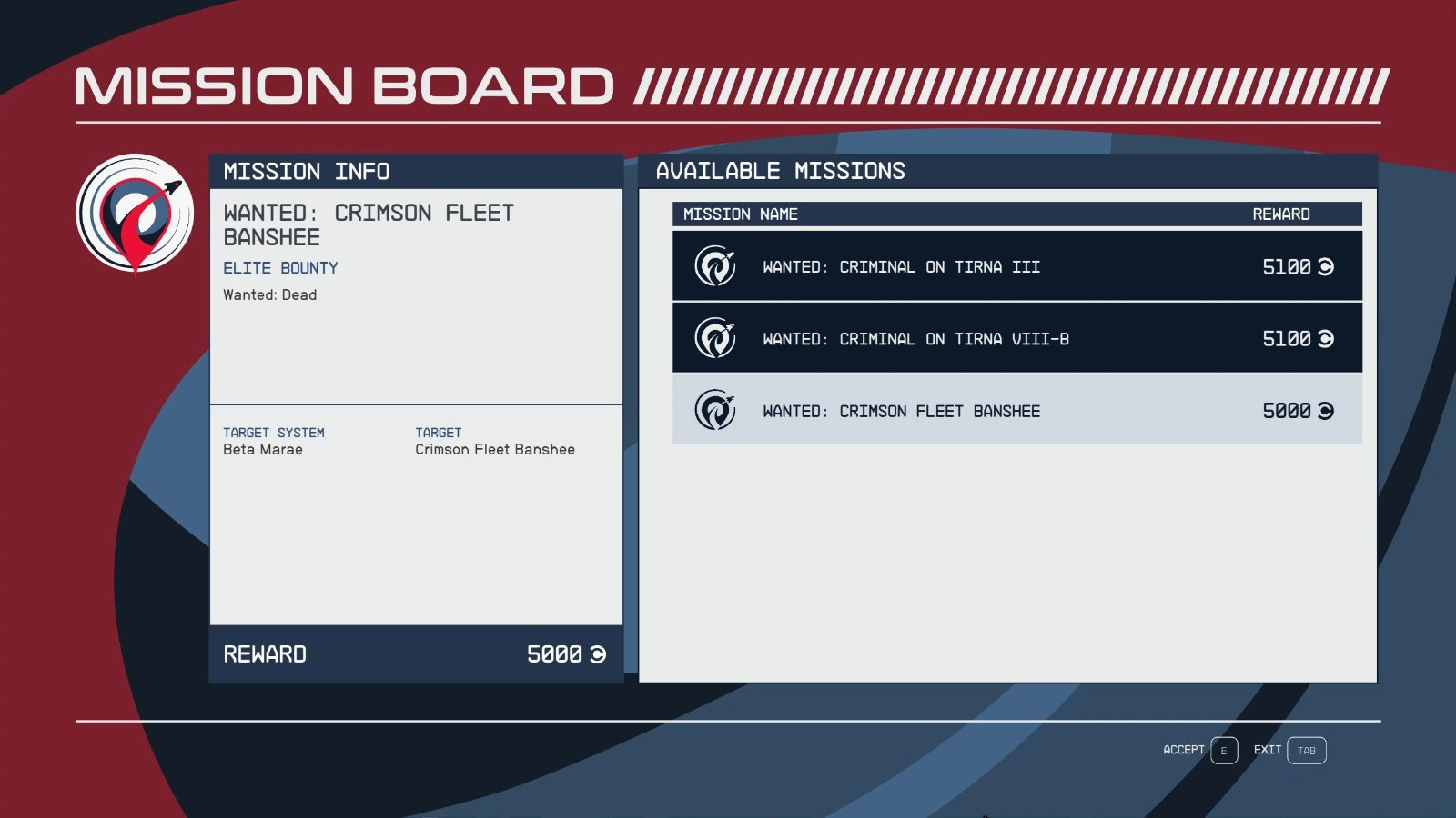 Trackers Alliance Space Bounties Fix