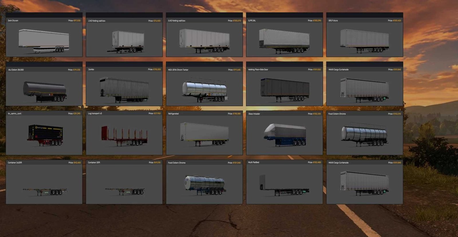 TZ Express Trailers Pack screenshot