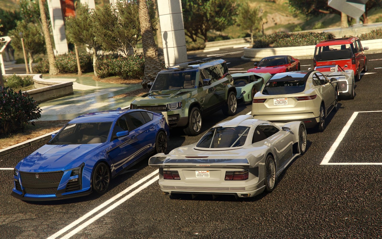 Updated Spawn Colors for The Kortz Center Heist Vehicles screenshot
