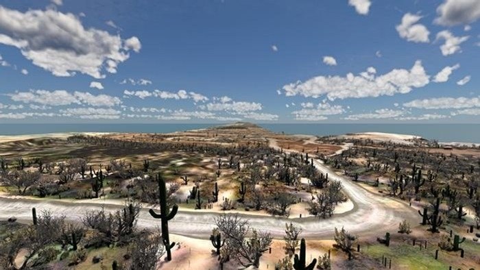 Vracer Baja Sur Map screenshot