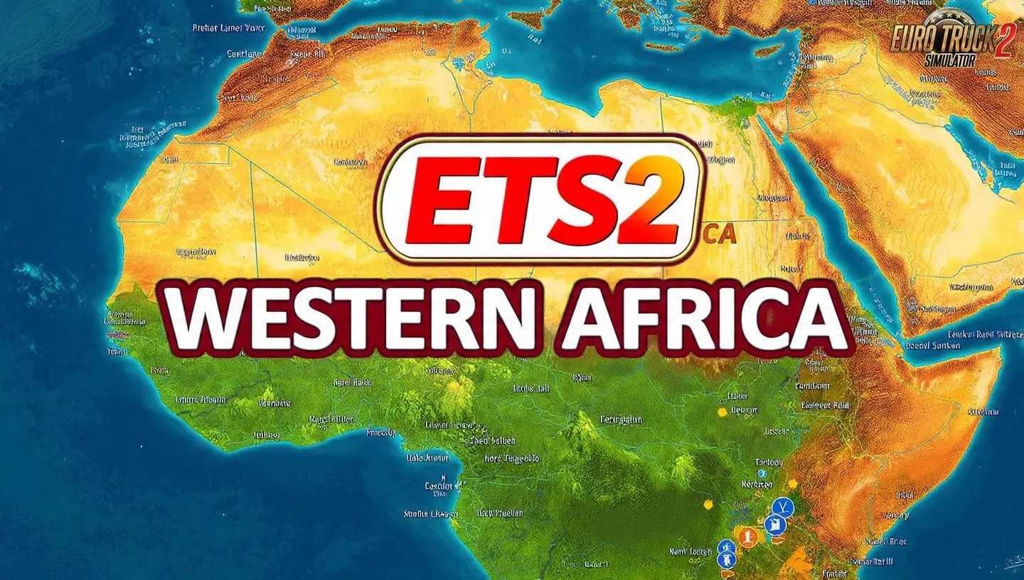 Western Africa Map screenshot