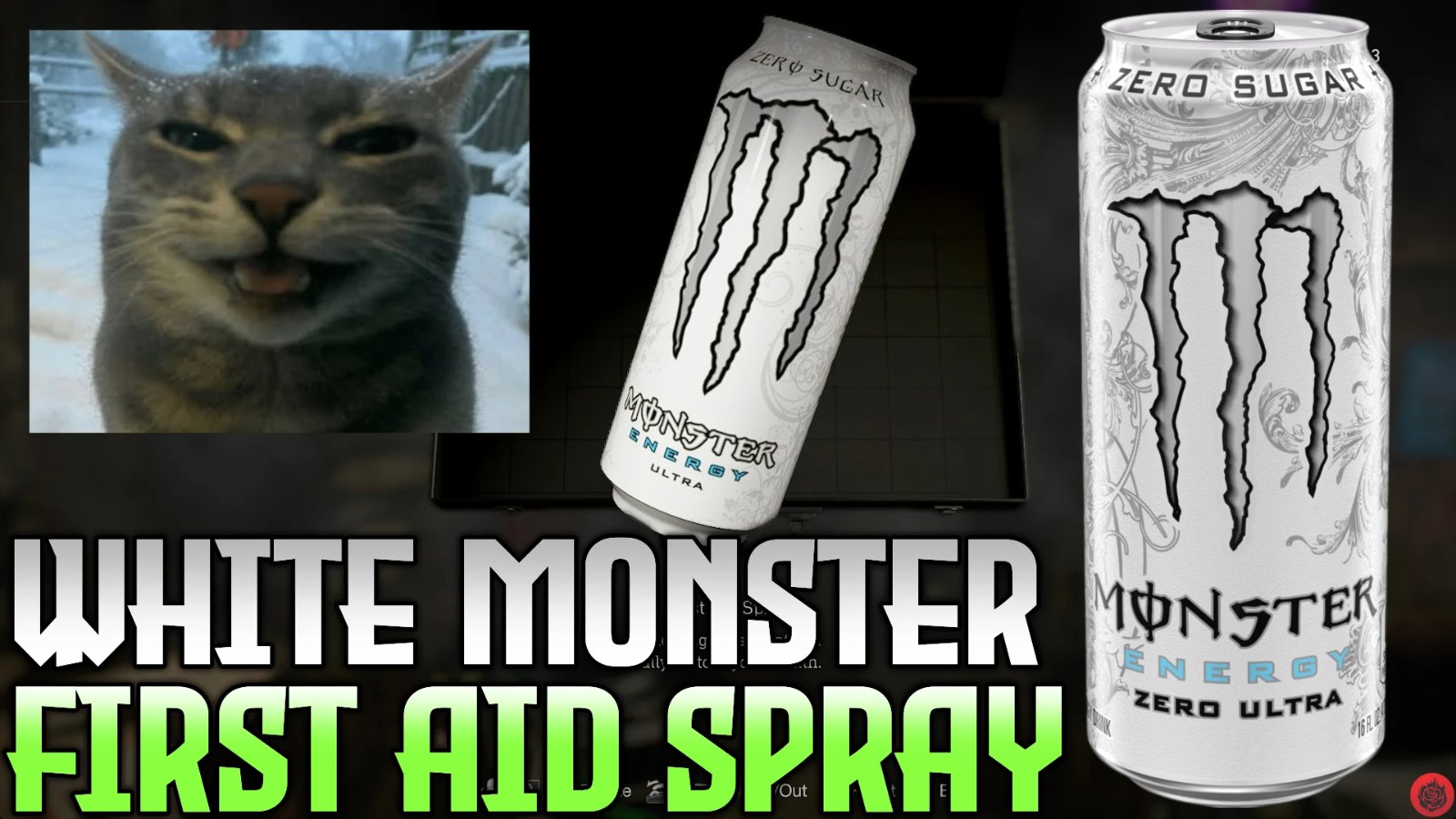 White Monster First Aid Spray