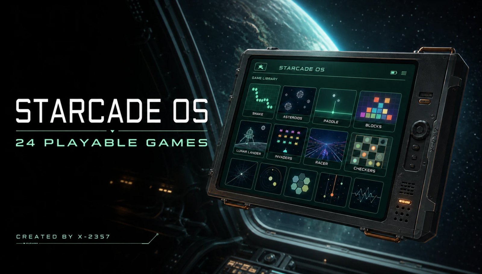 X-2357's Starcade OS