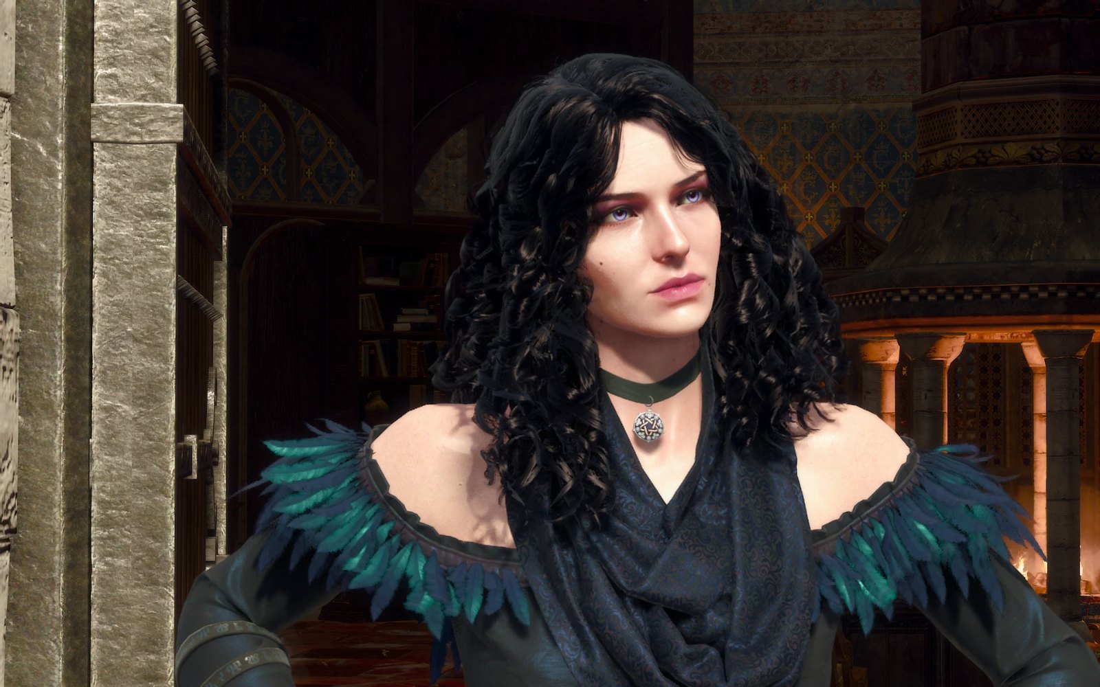 Yennefer Book Locks - Hairstyle for Yen