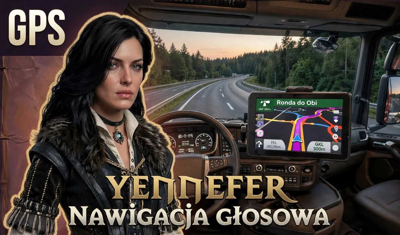 Yennefer GPS Voice Pack screenshot