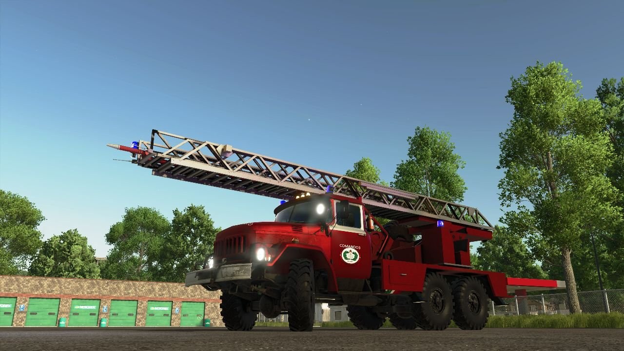 ZIL-131 AL-30 Fire Ladder Truck (PM-506 / PM-506D) screenshot