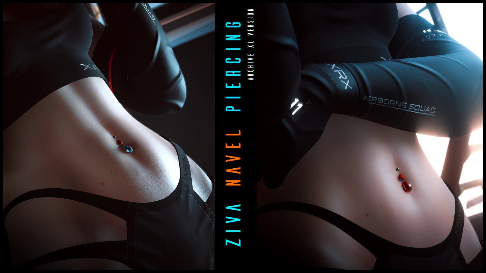 Ziva Navel Piercing Archive XL